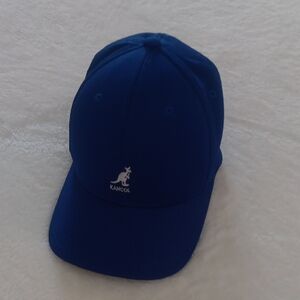 Kangol Royal Blue Cap with White Kangaroo Emblem